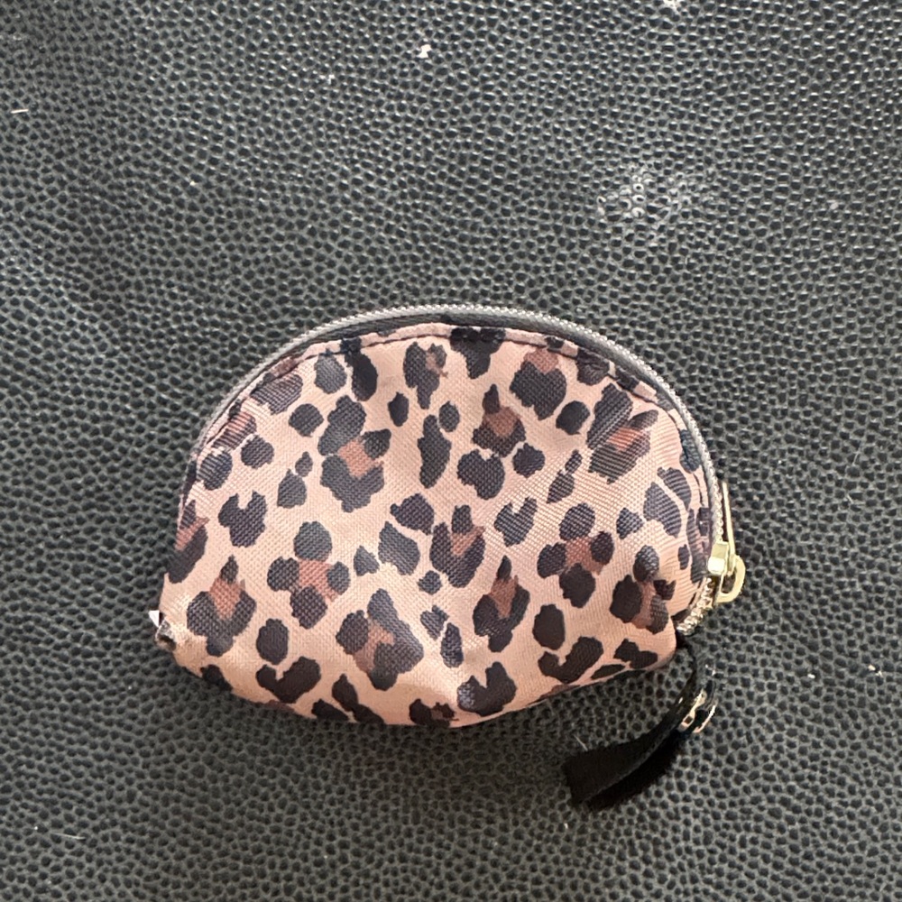 Itzy Ritzy Tan and Black Leopard Pacifier Pouch